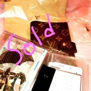 Louis Vuitton PM monogram agenda wallet authentic